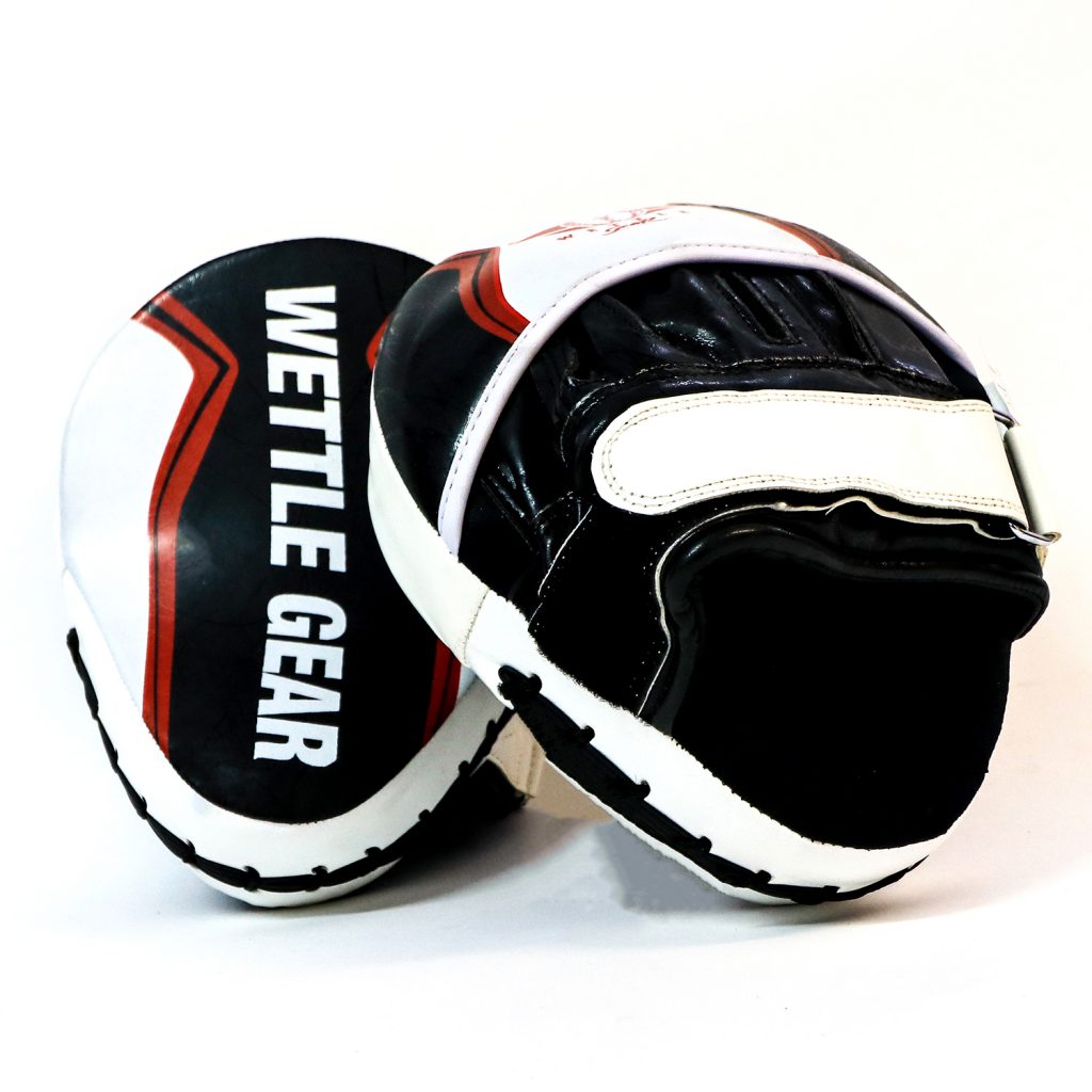 Raquettes De Frappe Courbées Pour Boxe – Pattes D'ours Rembourrées, Mesh Ventilé, PU Résistant, Bleu